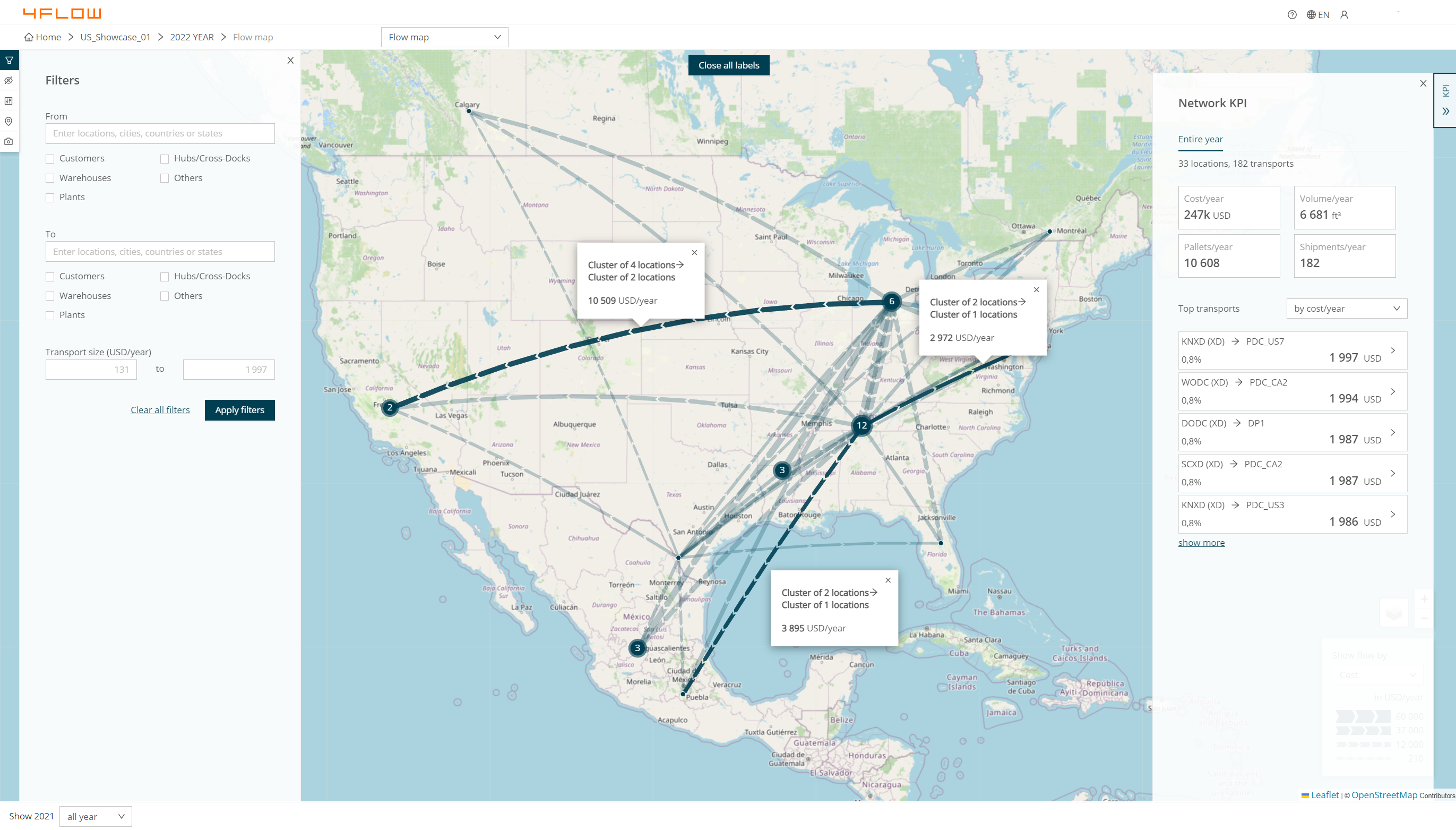 screenshot of 4flow VIA